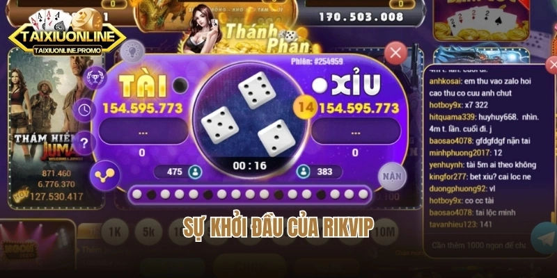 Sự khởi đầu của Rikvip
